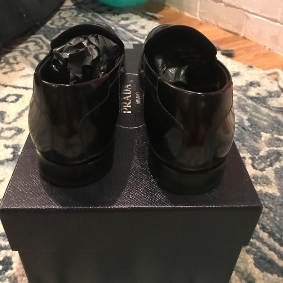 Prada Leather Loafers